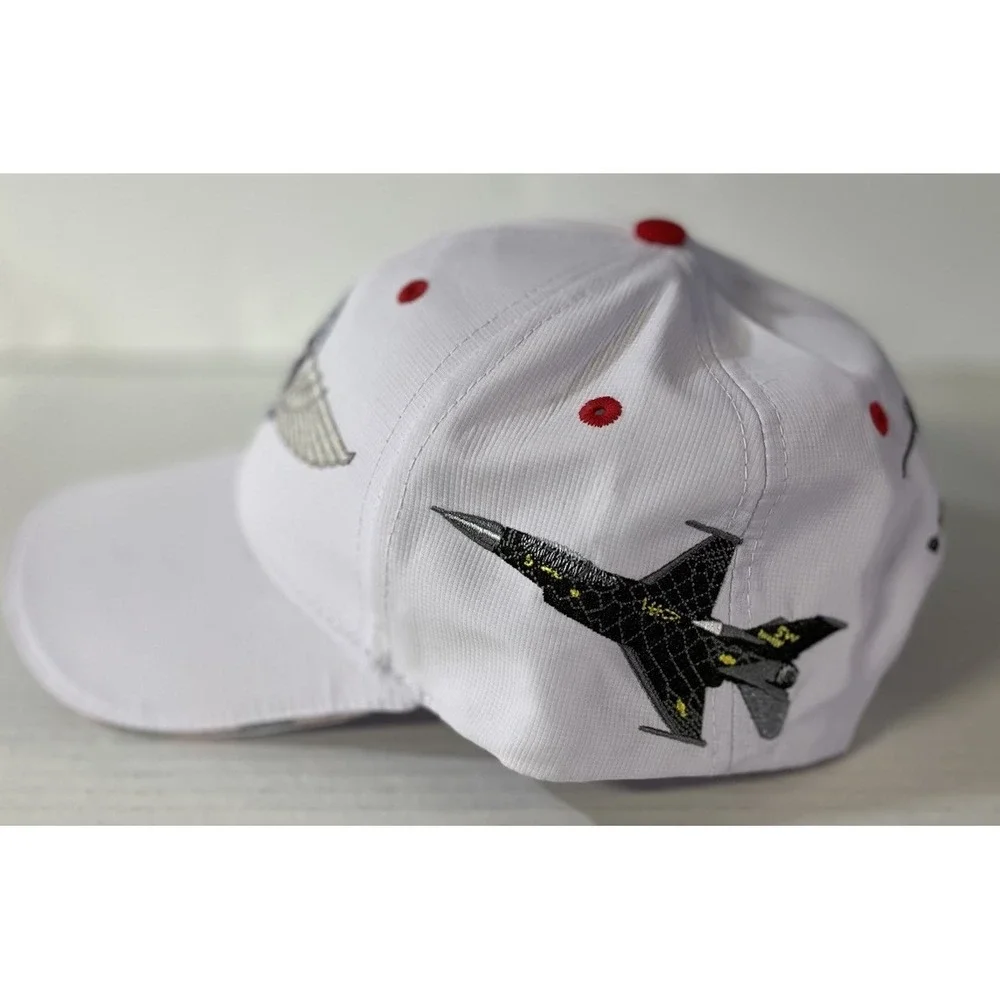Wings Over Houston Airshow Hat Mens OSFM White Commemorative Air Force B-29 Cap